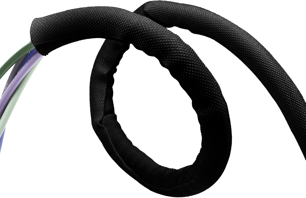 Cable sleeve Black 25mm, 25m