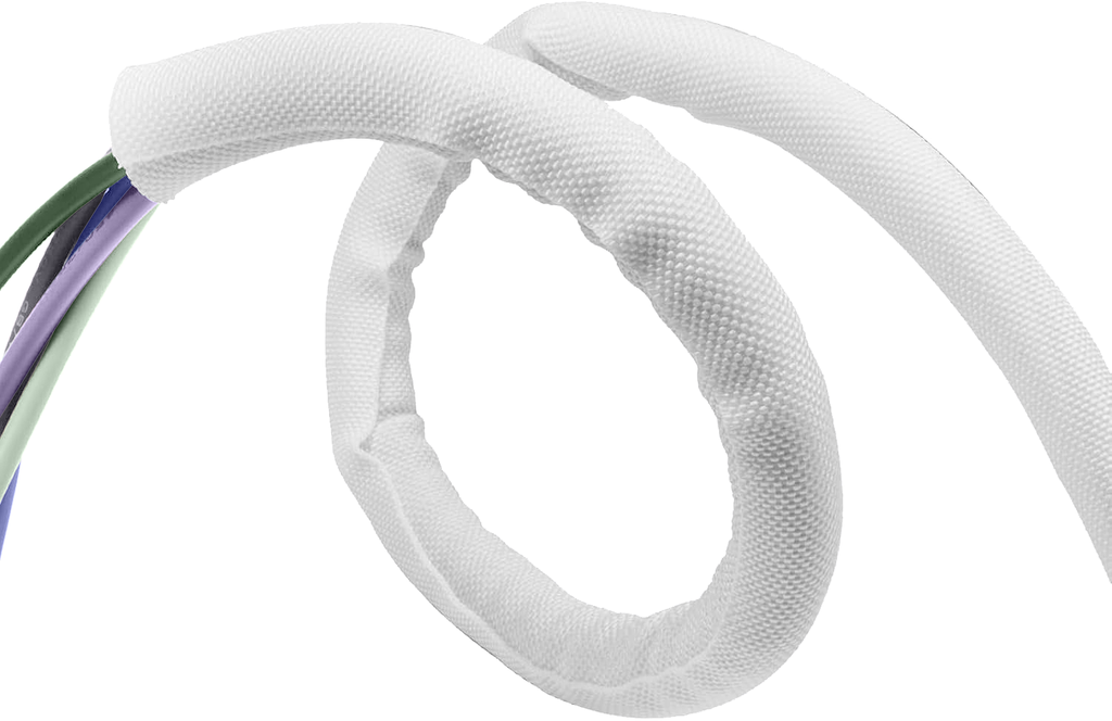 Kabelstrumpa Vit 25mm, 25m