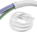 Cable sleeve White 38mm, 25m