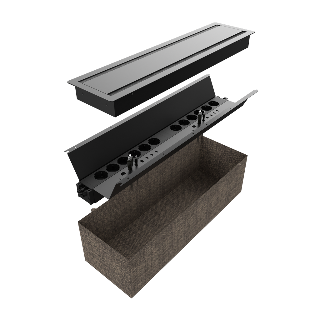 Conference set - Large, Black