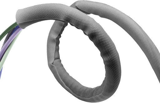 [KDE-GRY-2525] Kabelstrumpa Grå 25mm, 25m