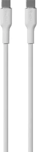 [EDE-WHT-15] SOFT kabel USB-C till USB-C