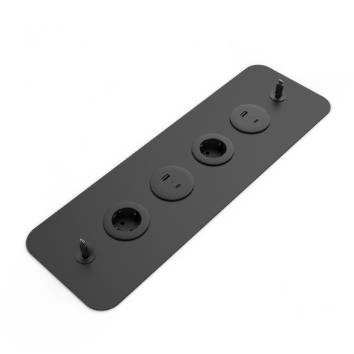 [EAP-BLK-U6] Artplug Unit 6, Svart