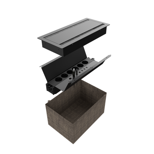 [KDE-BLK-CSETS] Konferensset - Small, Svart